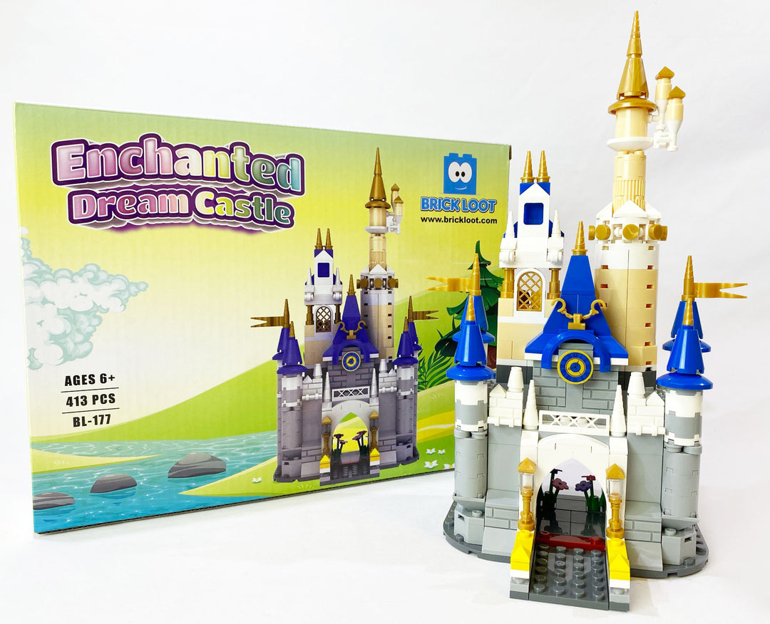 Enchanted Dream Castle Brick Set with FREE LED Light Kit