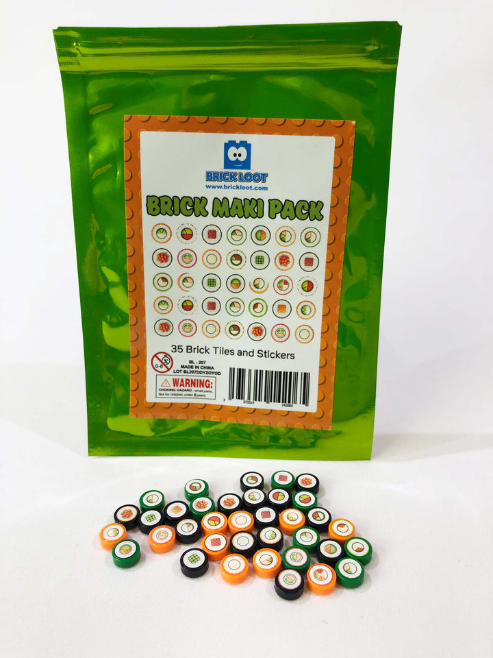 Sushi Maki Pack - Make your Minifigures Fresh Sushi