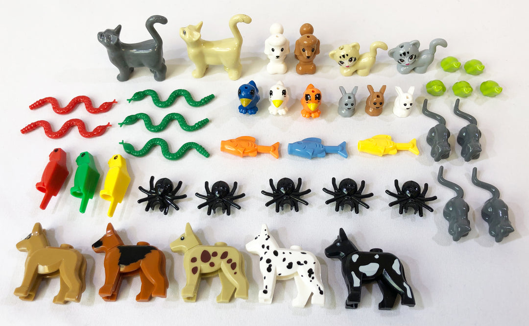 Brick Pets Accessory Pack - Major Brand Brick Compatible