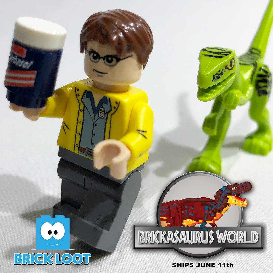 Brick Loot Exclusive Dino Smuggler Custom LEGO® Minifigure LTD EDITION