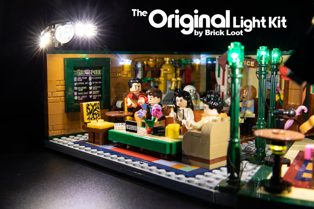 Afståelse Uforenelig Sanctuary LED Lighting Kit for LEGO Ideas FRIENDS Central Perk set 21319 – Brick Loot