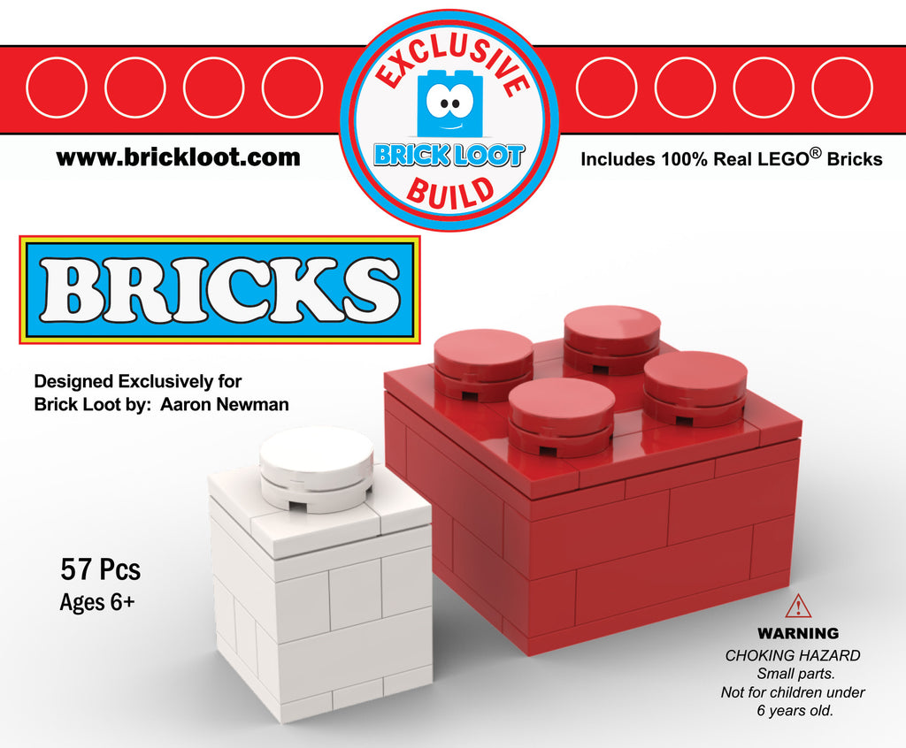 Dårlig faktor Magtfulde Forladt Brick Loot Build BRICKS by Aaron Newman– 100% LEGO Bricks
