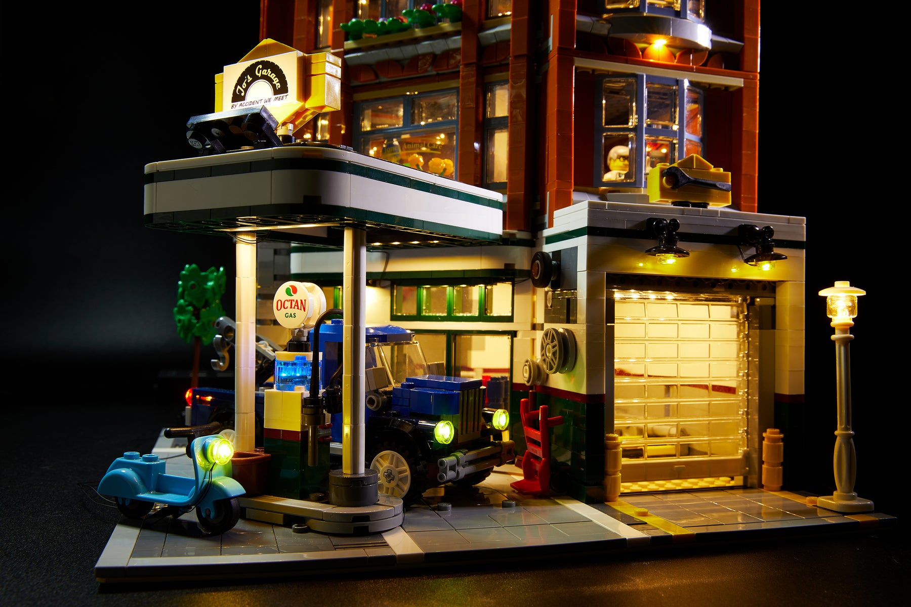 LED Lighting Kit for LEGO Corner Garage 10264 Brick Loot
