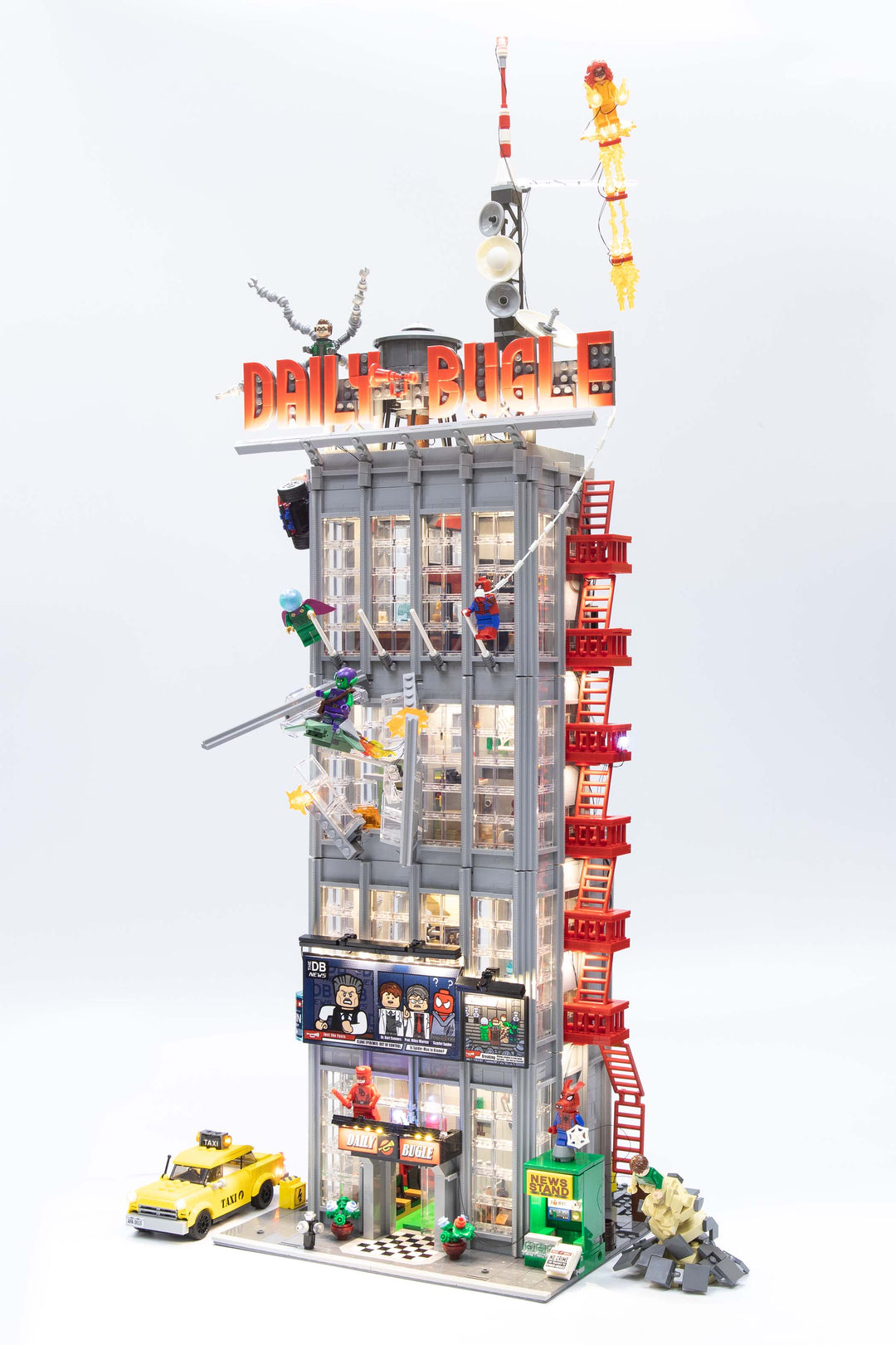 LED Lighting Kit for LEGO Marvel Daily Bugle 76178