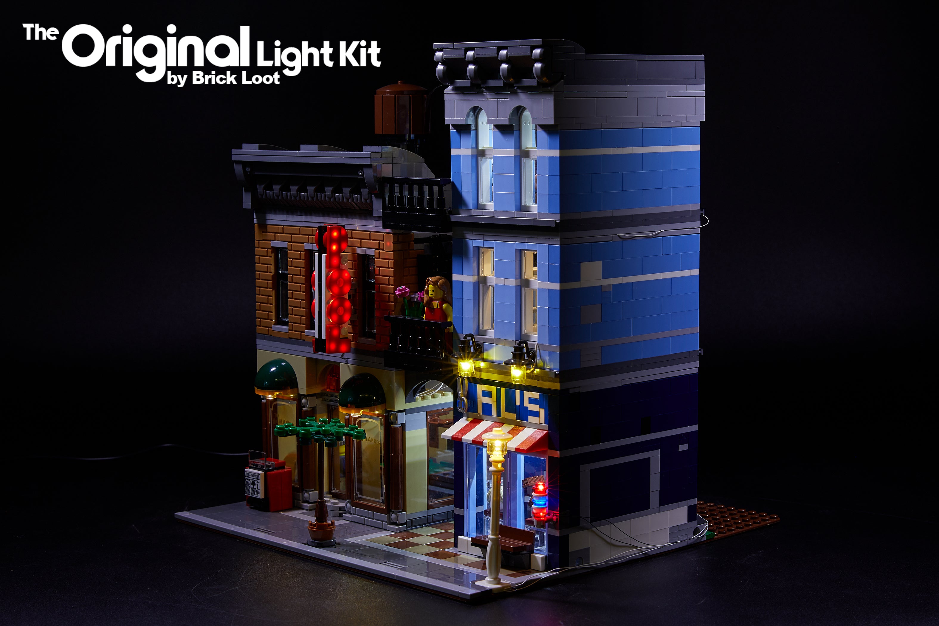 LED Lighting Kit for LEGO Detective s Office 10246 Amazing
