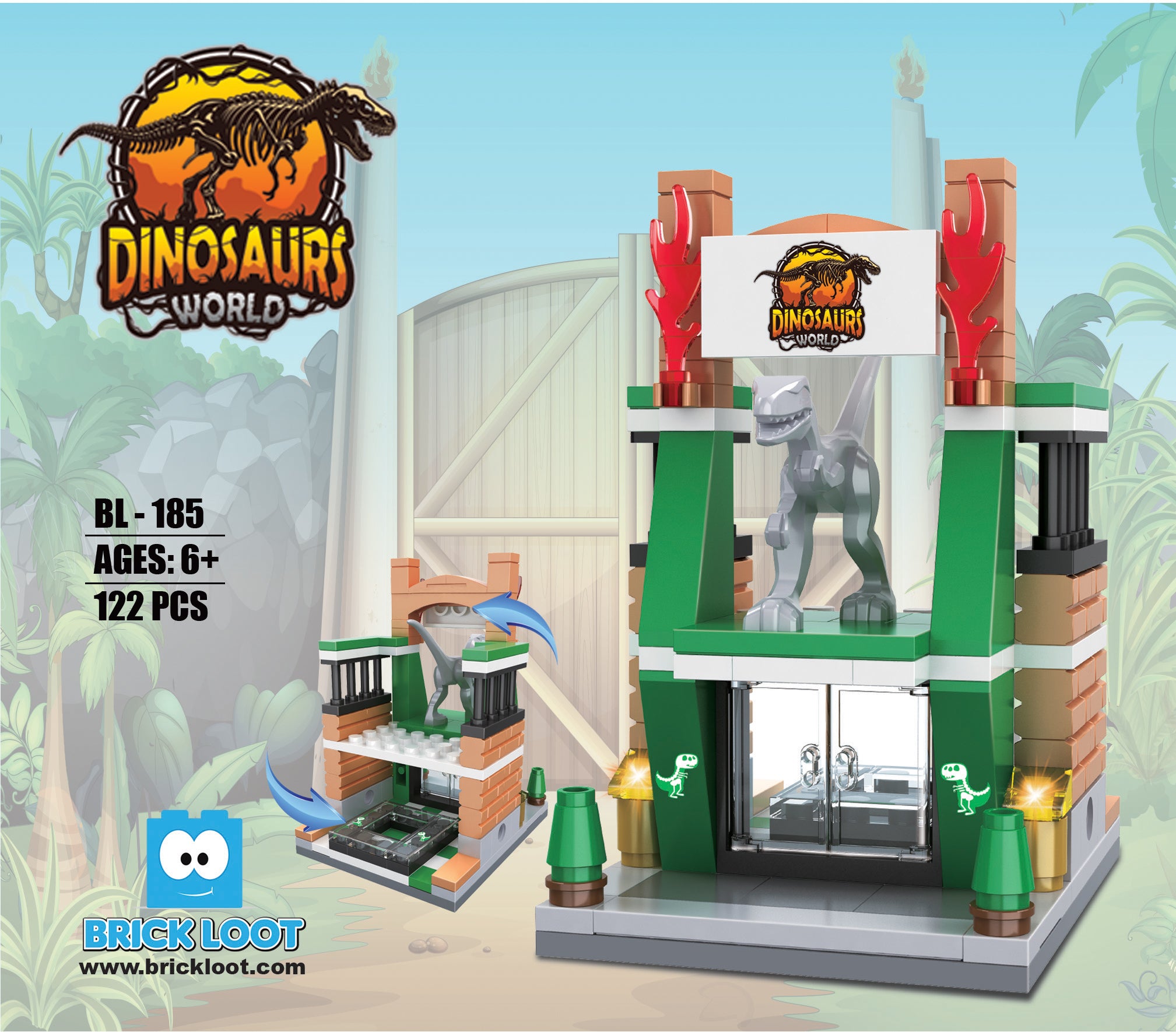 Lego city dinosaurios deals