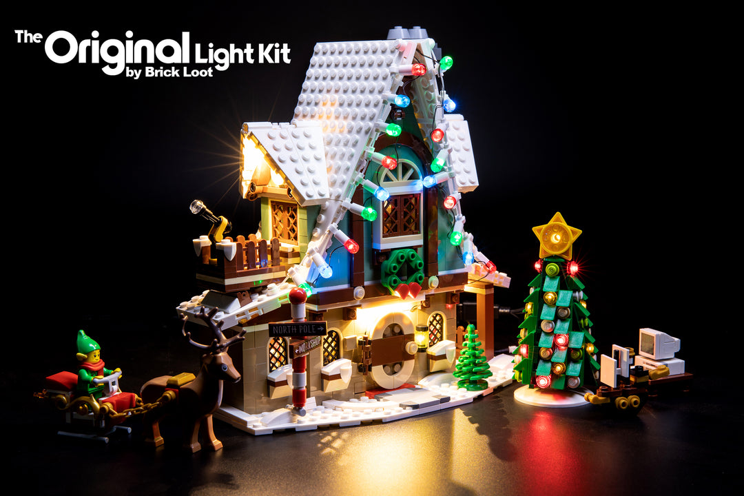 LED Lighting Kit for LEGO Elf Club House set 10275