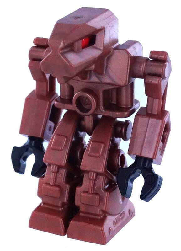 LEGO Minifigure Exo-Force Robot Iron Drone in Brown, Red Eyes (Limit One)