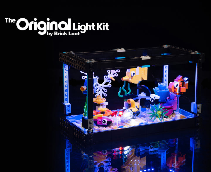 LED Lighting Kit for LEGO Fish Tank set 31122