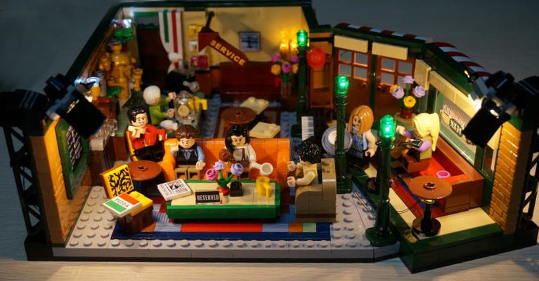 LED Lighting Kit for LEGO Ideas FRIENDS Central Perk set 21319