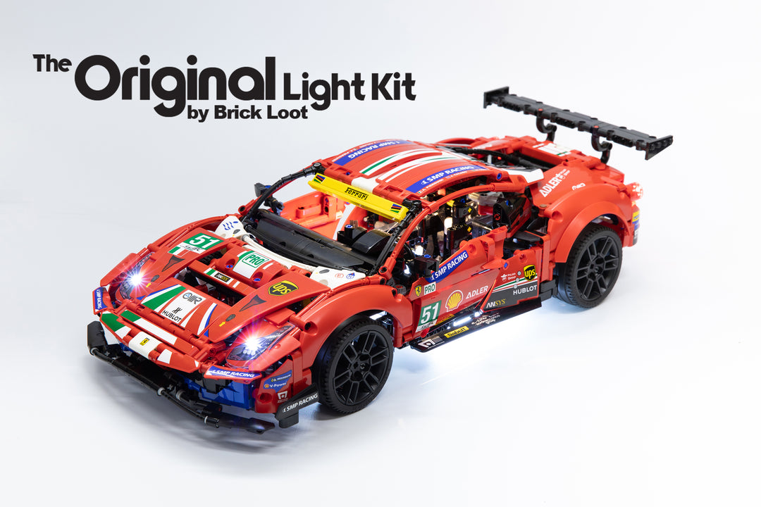 LEGO® Technic 42125 Ferrari 488 GTE “AF Corse #51”, Construction