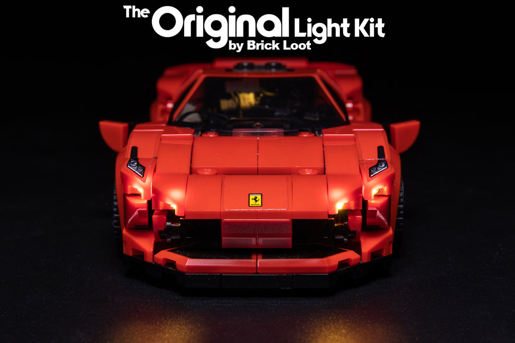 LED Lighting Kit for LEGO Ferrari F8 Tributo 76895