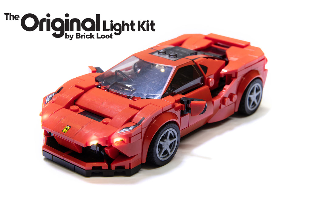 LED Lighting Kit for LEGO Ferrari F8 Tributo 76895