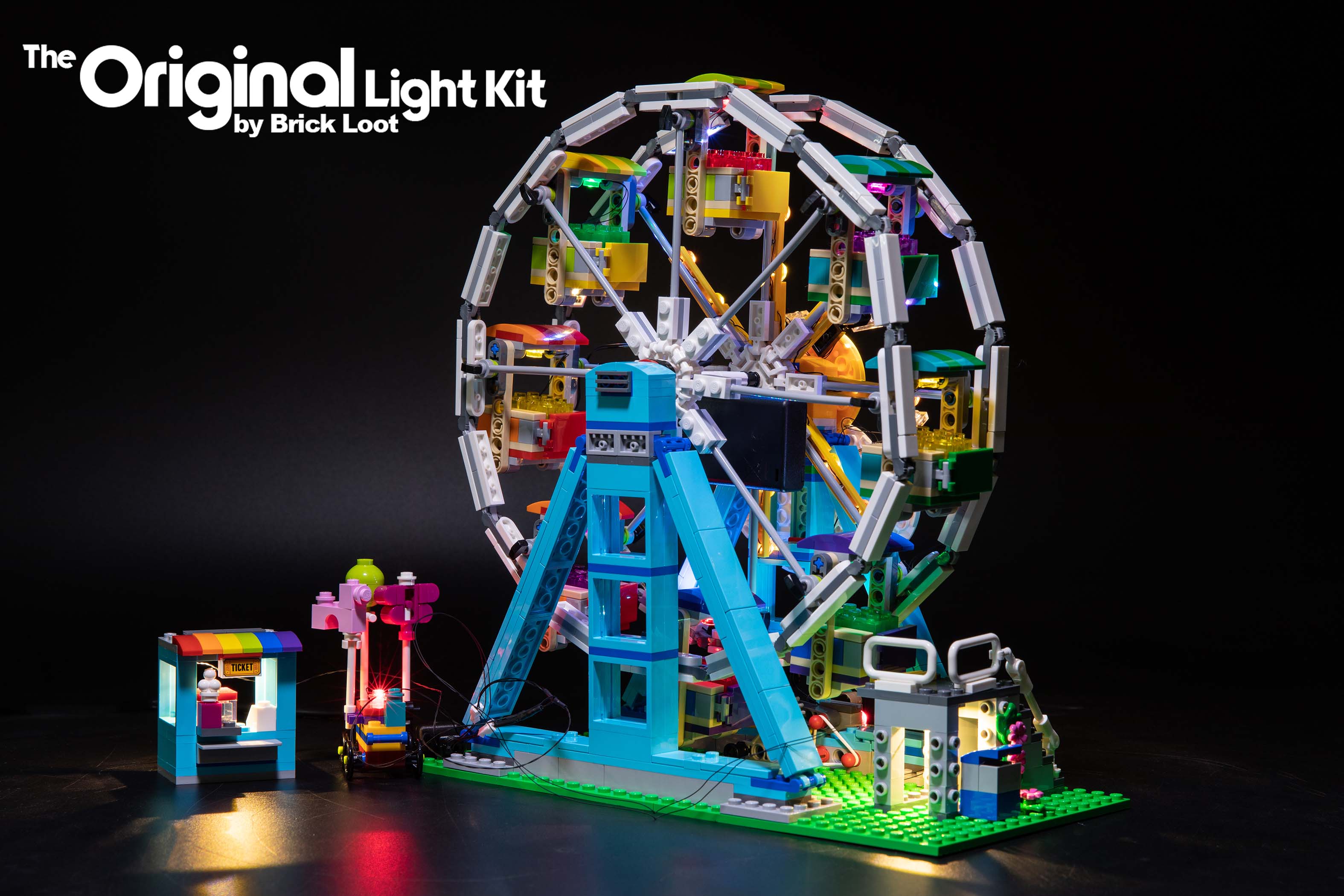 LED Lighting Kit for LEGO Creator 3-in-1 Ferris Wheel 31119