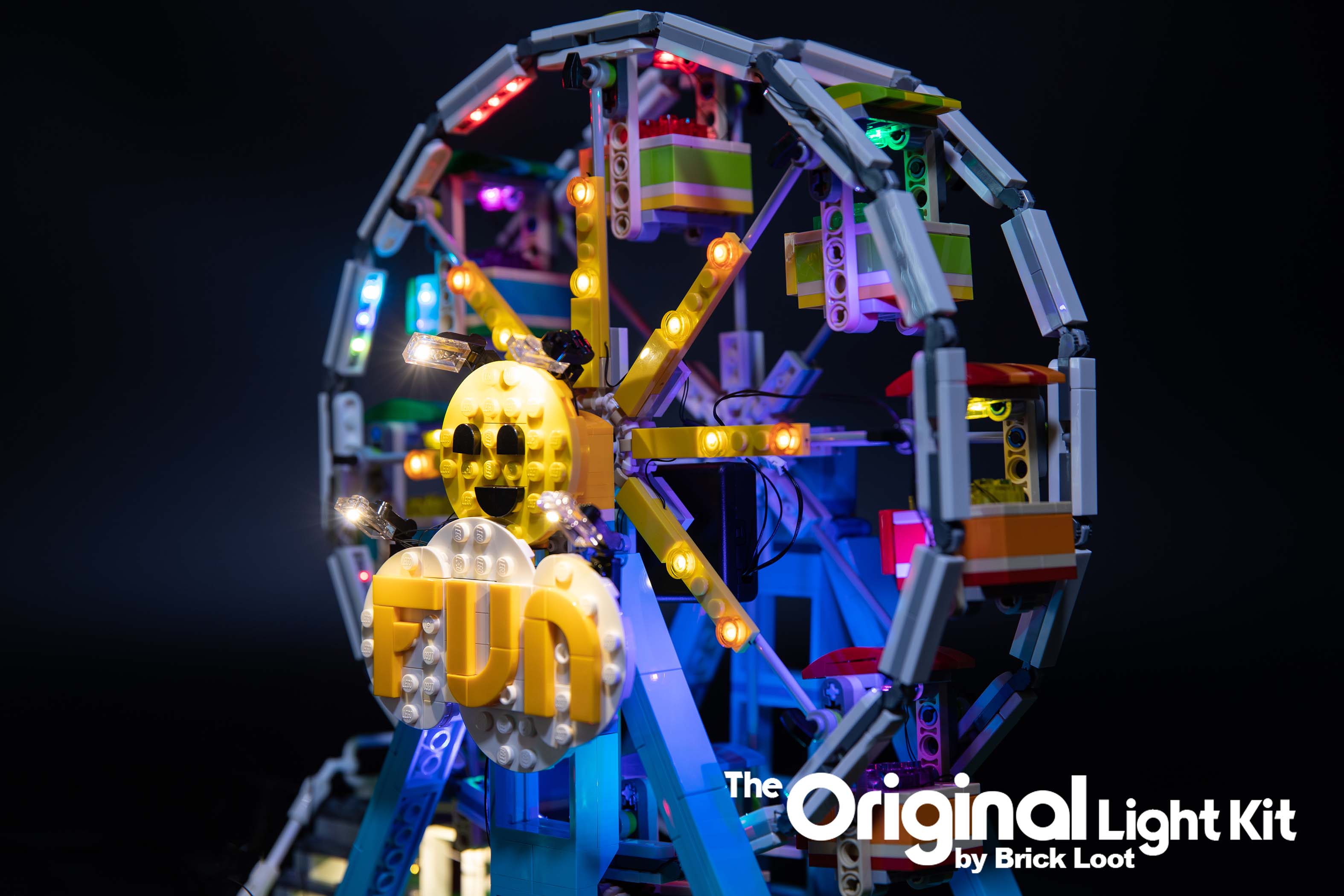 LED Lighting Kit for LEGO Creator 3-in-1 Ferris Wheel 31119