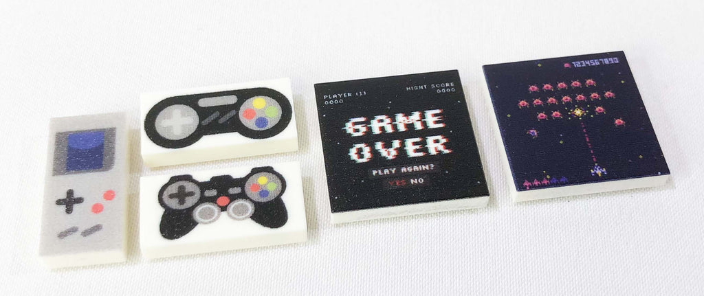Brick Loot Exclusive Game-On Gamer Accessory Custom Tile Pack LIMITED EDITION