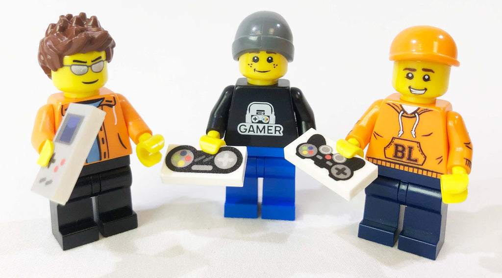Brick Loot Exclusive Game-On Gamer Accessory Custom Tile Pack LIMITED EDITION