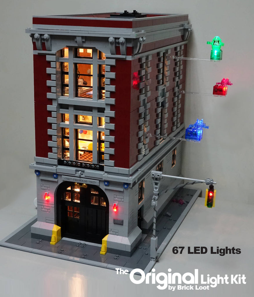 Lighting Kit for LEGO Ghostbusters Firehouse Headquarters 75827 – Brick Loot