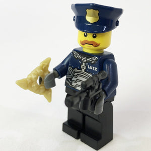 Brick Loot Exclusive LEGO Minifigure and GOLD Pack LEGO Compatible Minifigure Weapons (sold separately)
