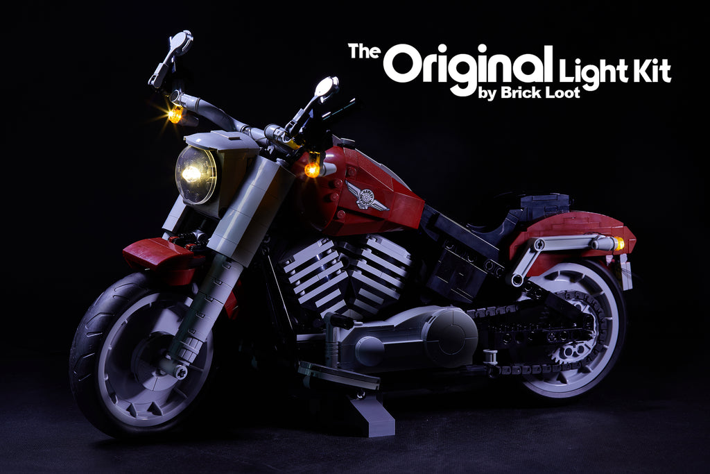 Havn Metafor Undskyld mig LED Lighting Kit for LEGO Harley Davidson Fat Boy Motorcycle set 10269 –  Brick Loot