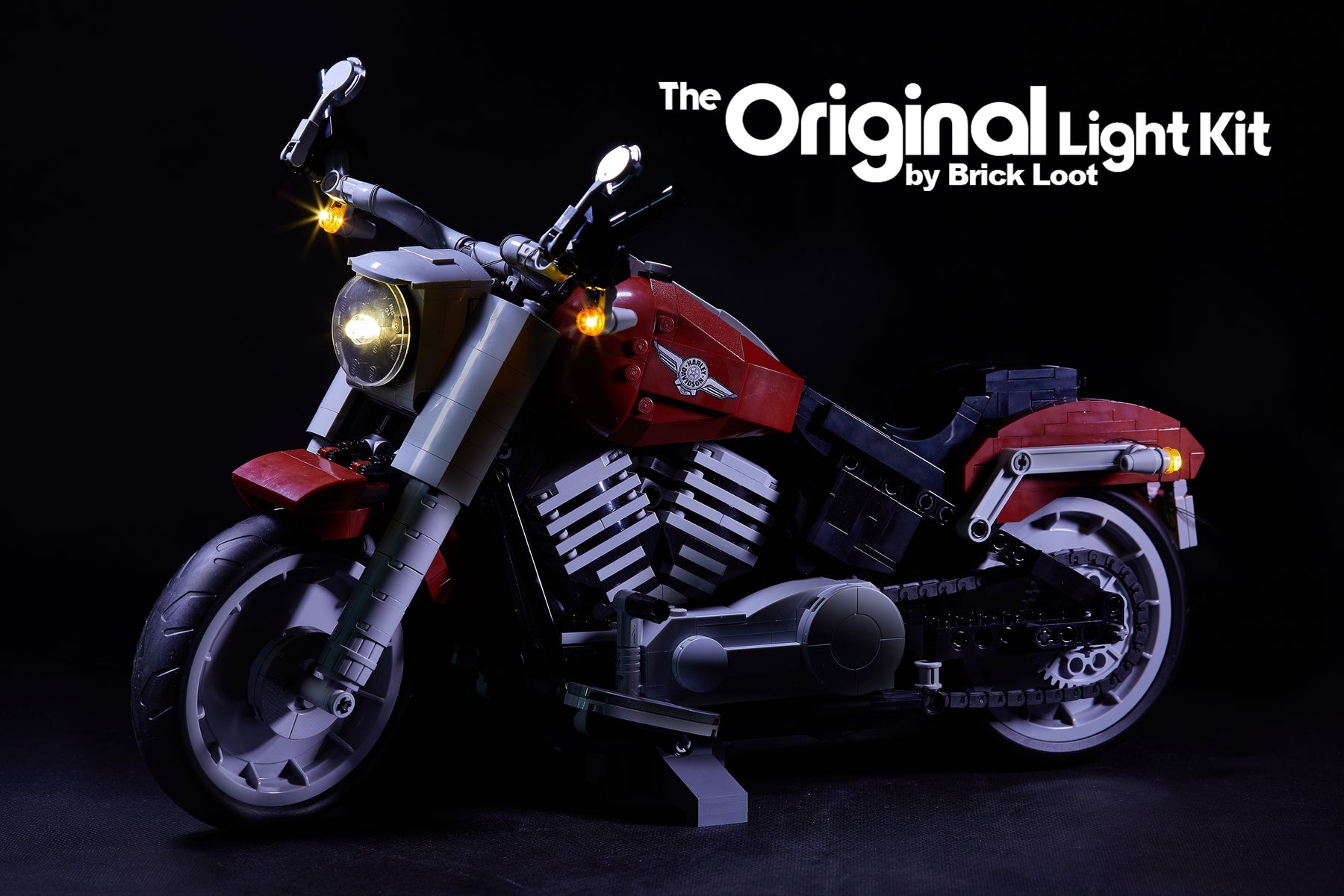 Lego harley best sale davidson light kit
