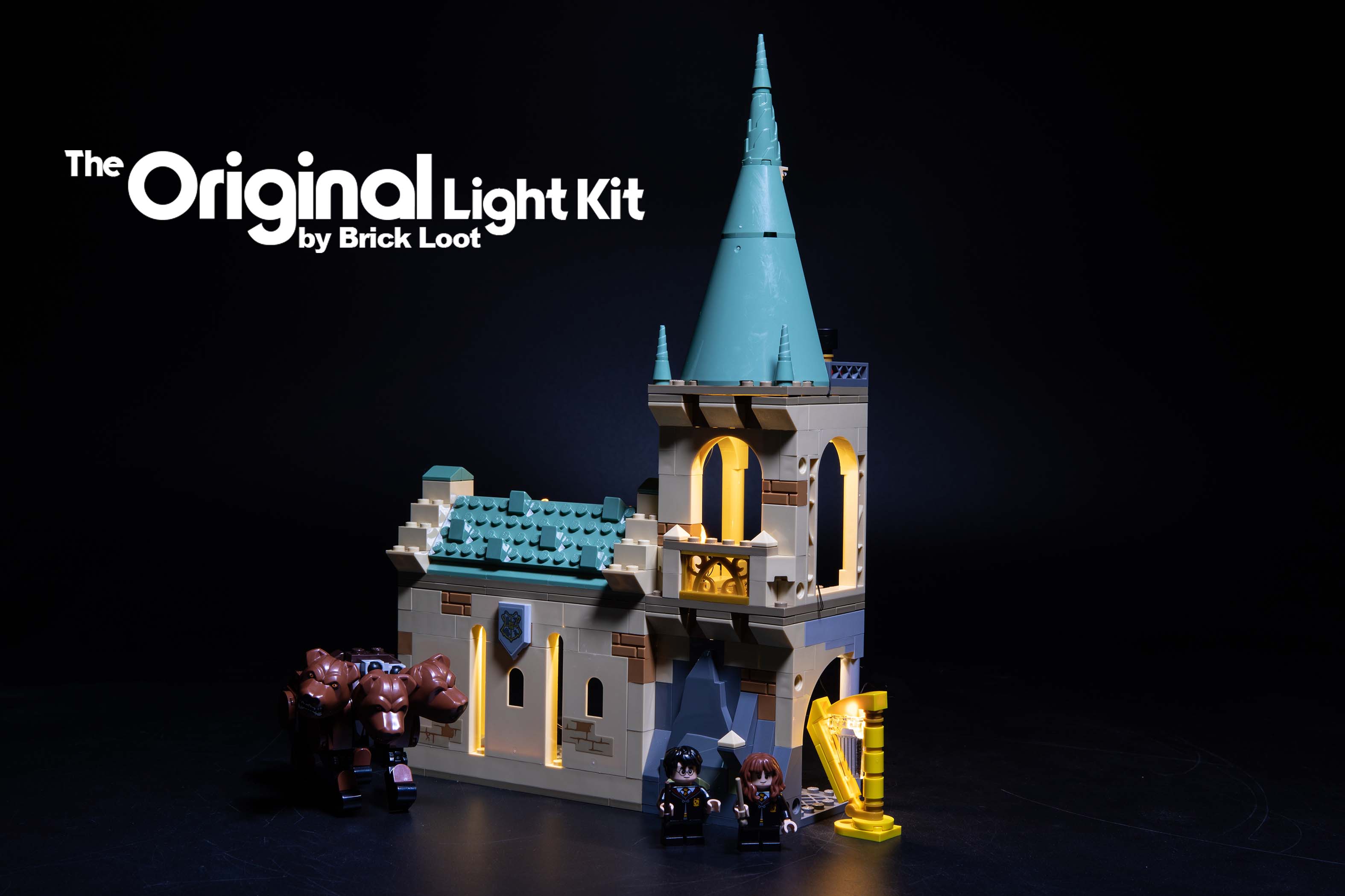 LED Lighting Kit for LEGO Harry Potter Hogwarts Fluffy Encounter (7638