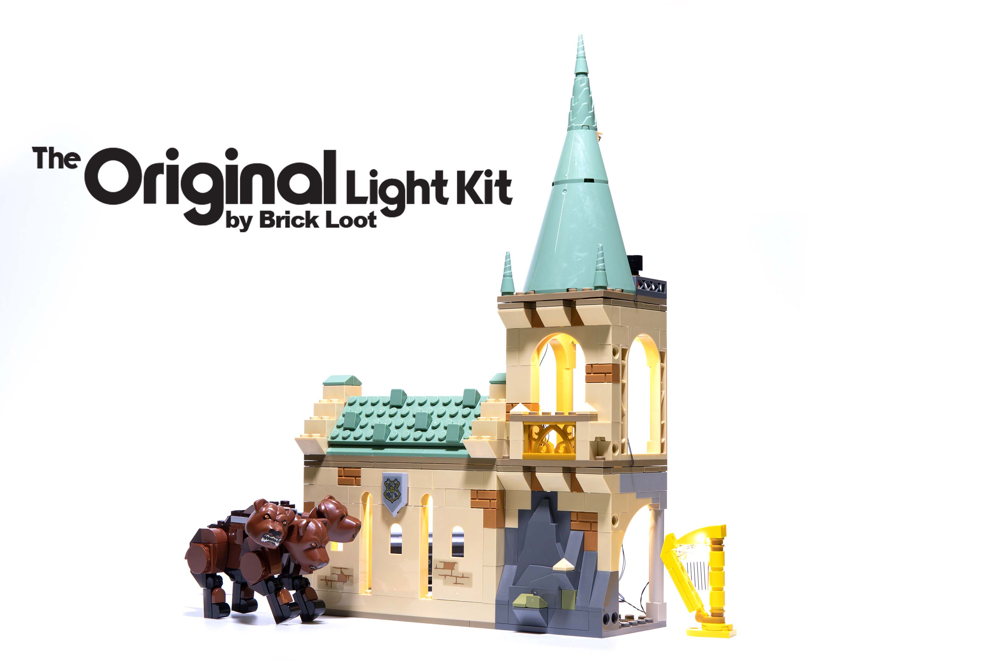 LED Lighting Kit for LEGO Harry Potter Hogwarts Fluffy Encounter (76387)