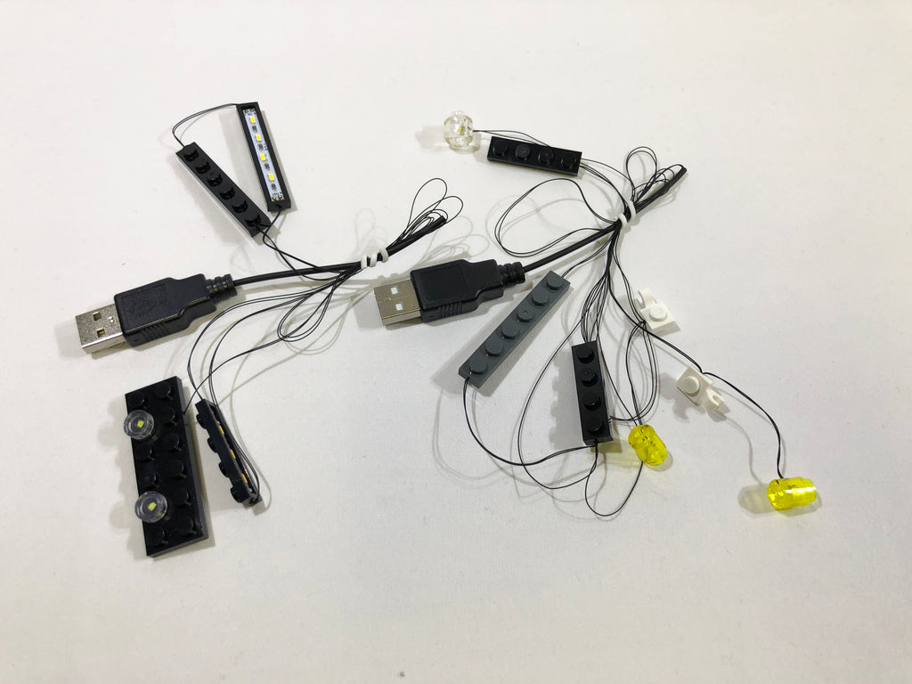 Brick Loot Light Kit LED strings, custom-designed for the LEGO Harry Potter Hogwarts Express train set 75955.
