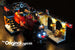 LEGO Harry Potter Hogwarts Express train set 75955 with the Brick Loot LED Lighting Kit.