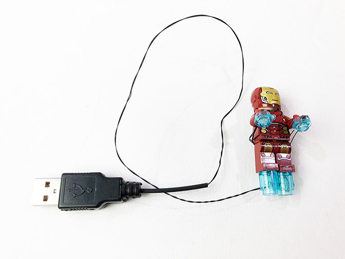 LED Lighting Kit - Blue LED Lights with USB for Iron Man