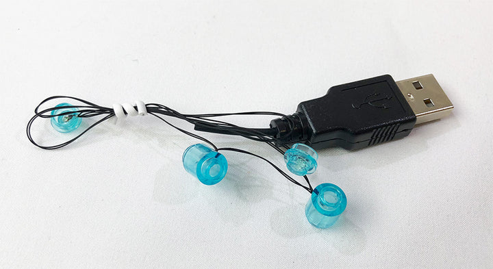 LED Lighting Kit - Blue LED Lights with USB for Iron Man