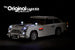LEGO James Bond Aston Martin DB5 model - set 10262, illuminated with the Brick Loot custom LED light kit.
