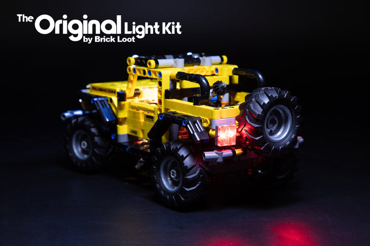 LED Lighting Kit for LEGO® Jeep Wrangler set 42122