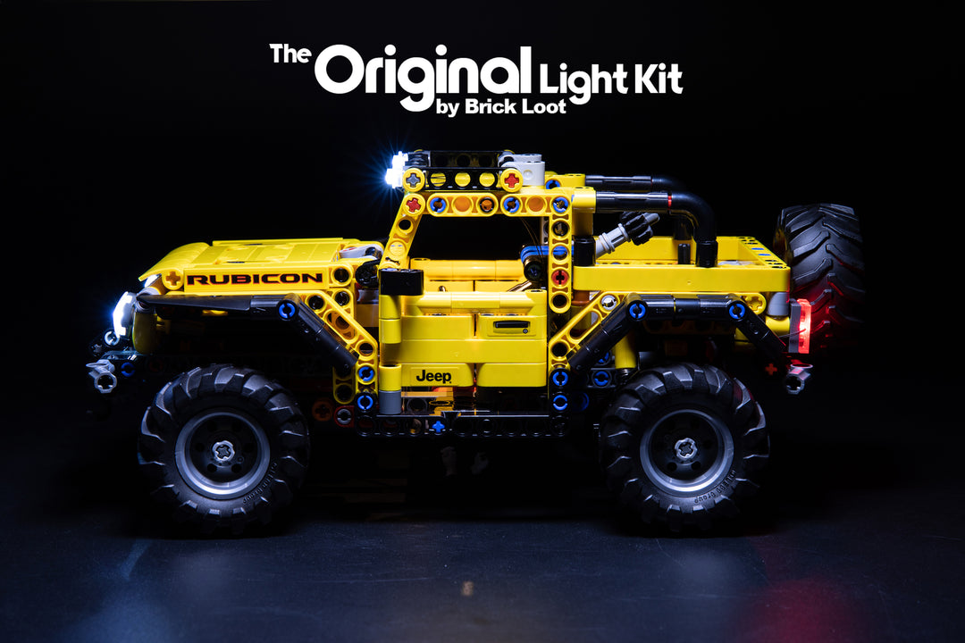 LED Lighting Kit for LEGO® Jeep Wrangler set 42122 – Brick Loot