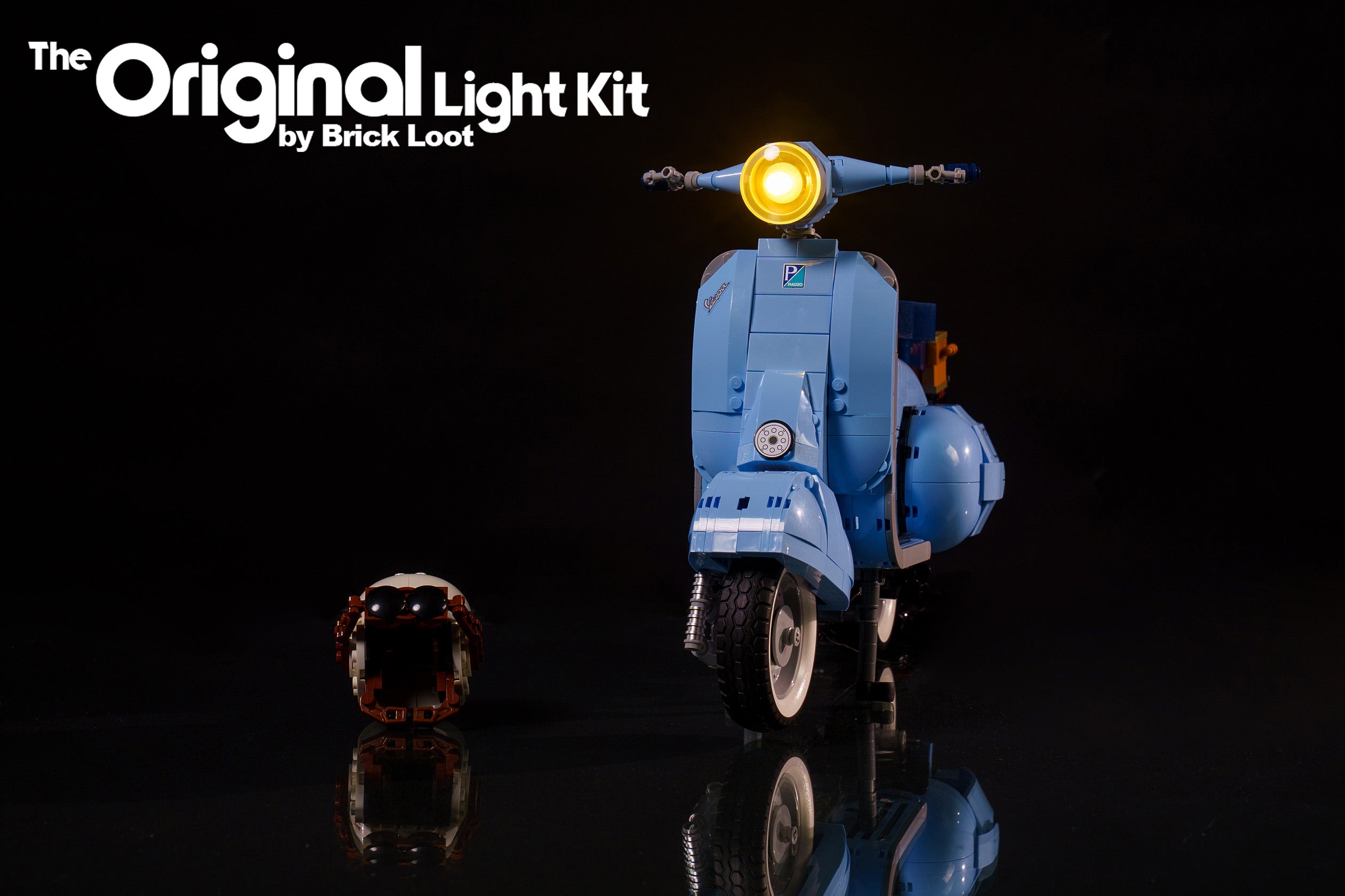LED Lighting Kit for LEGO Vespa 125 Set (10298)