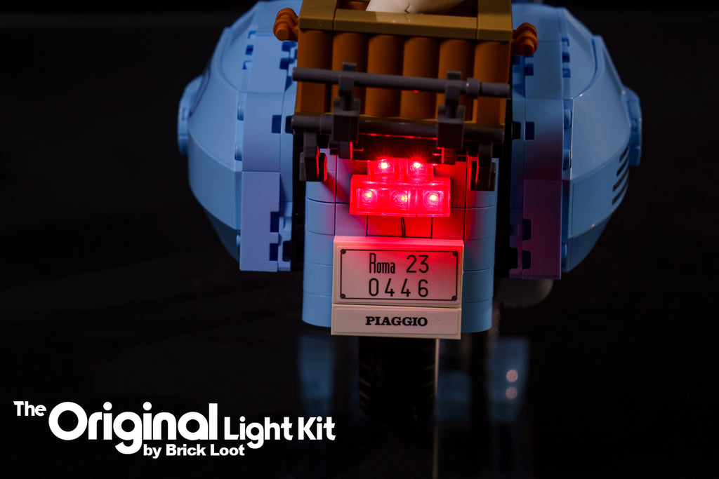 LED Lighting Kit for LEGO Vespa 125 set 10298