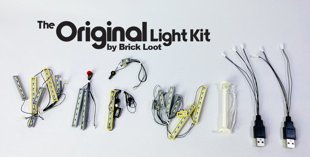 LED Lighting Kit for LEGO Creator Police Station 10278