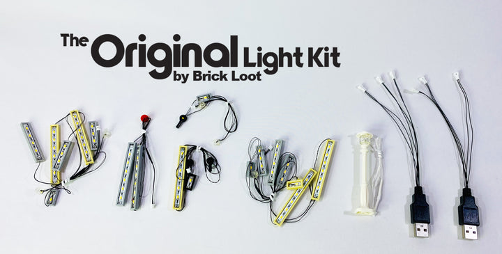 LED Lighting Kit for LEGO Creator Police Station 10278