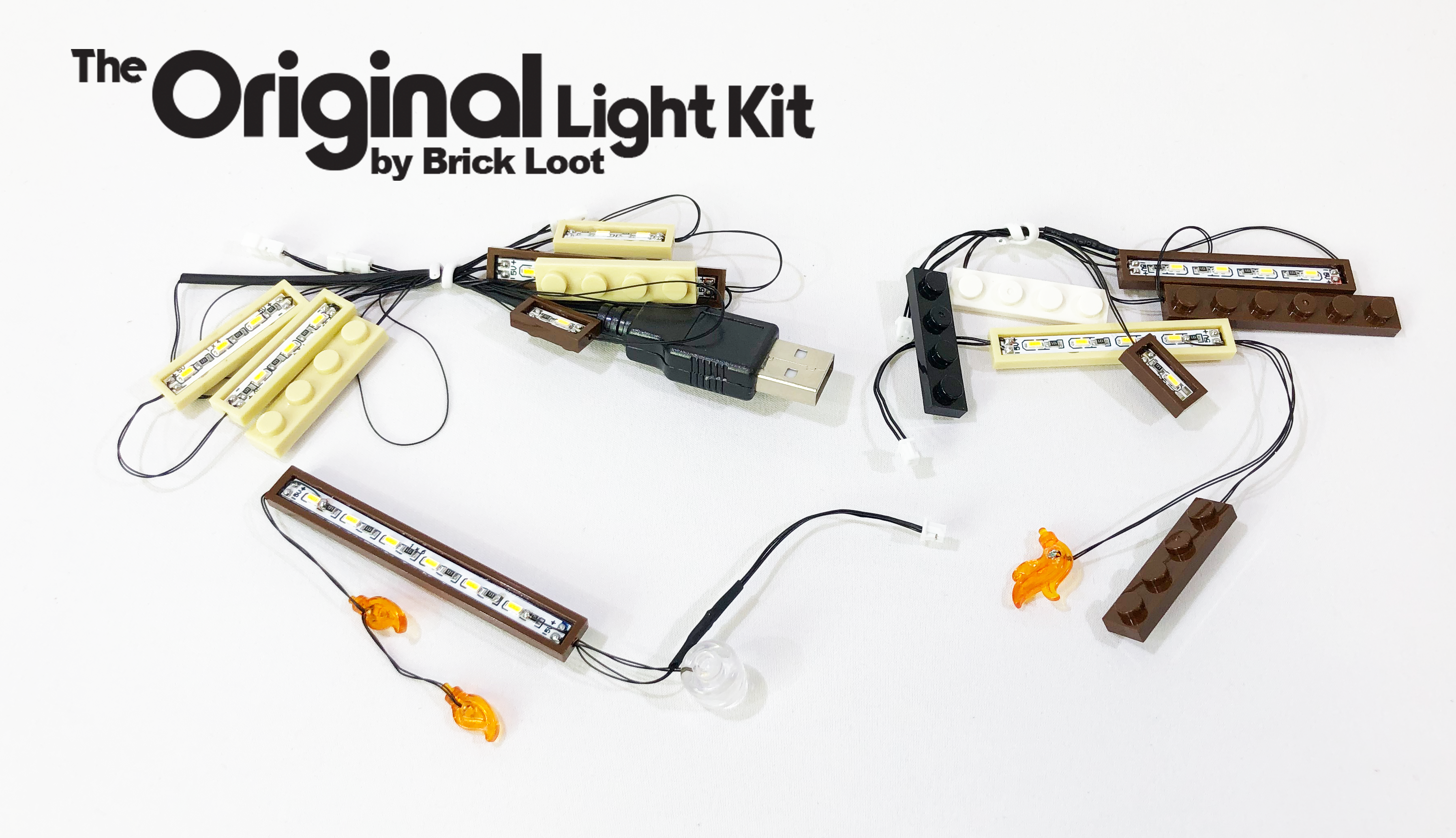LED Lighting Kit for LEGO Harry Potter Attack on the Burrow (75980)