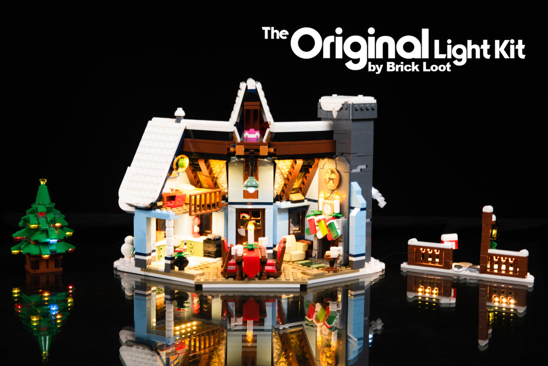 LED Lighting Kit for LEGO Santa's Visit set 10293
