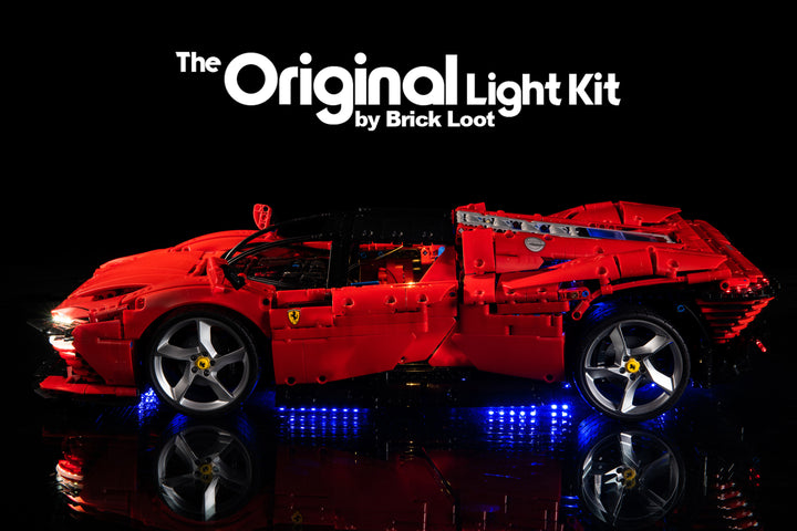 LED Lighting Kit for LEGO Ferrari Daytona SP3 set 42143