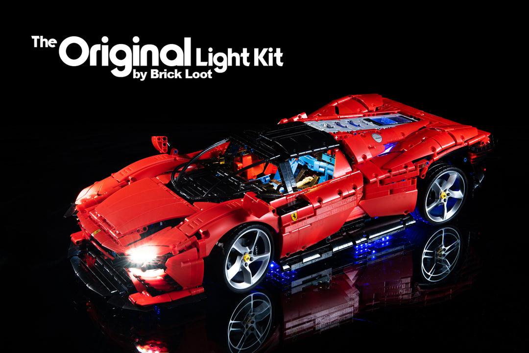 LED Lighting Kit for LEGO Ferrari Daytona SP3 set 42143