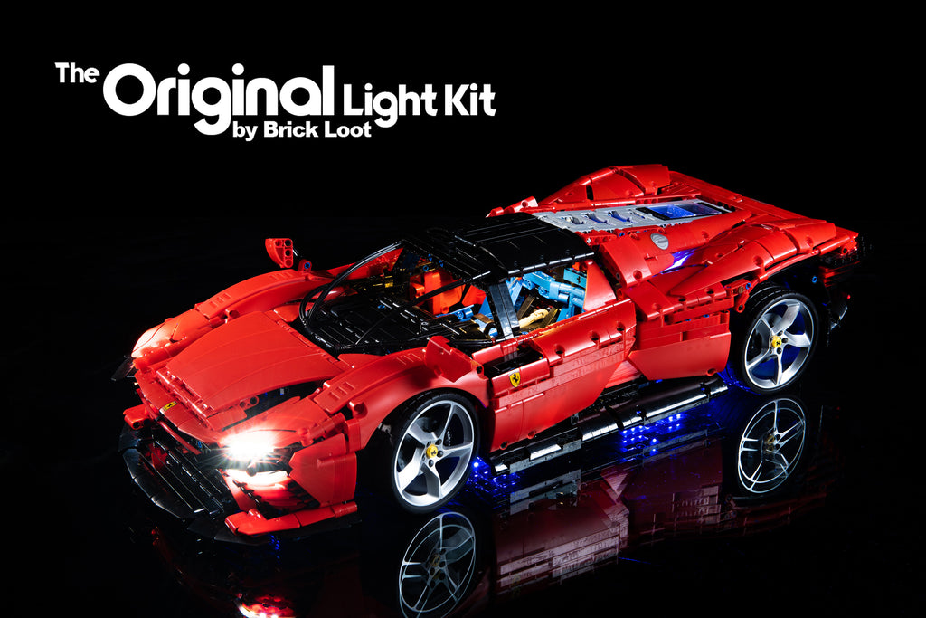 LED Lighting Kit for LEGO Ferrari Daytona SP3 set 42143
