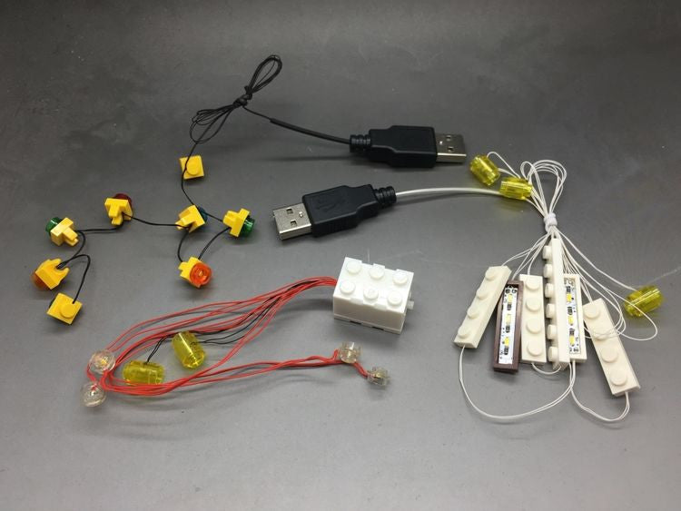 Lego led clearance brick light