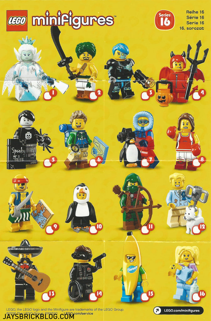 LEGO-Minifigure-Minifigures-Mystery-Bag-Series-16