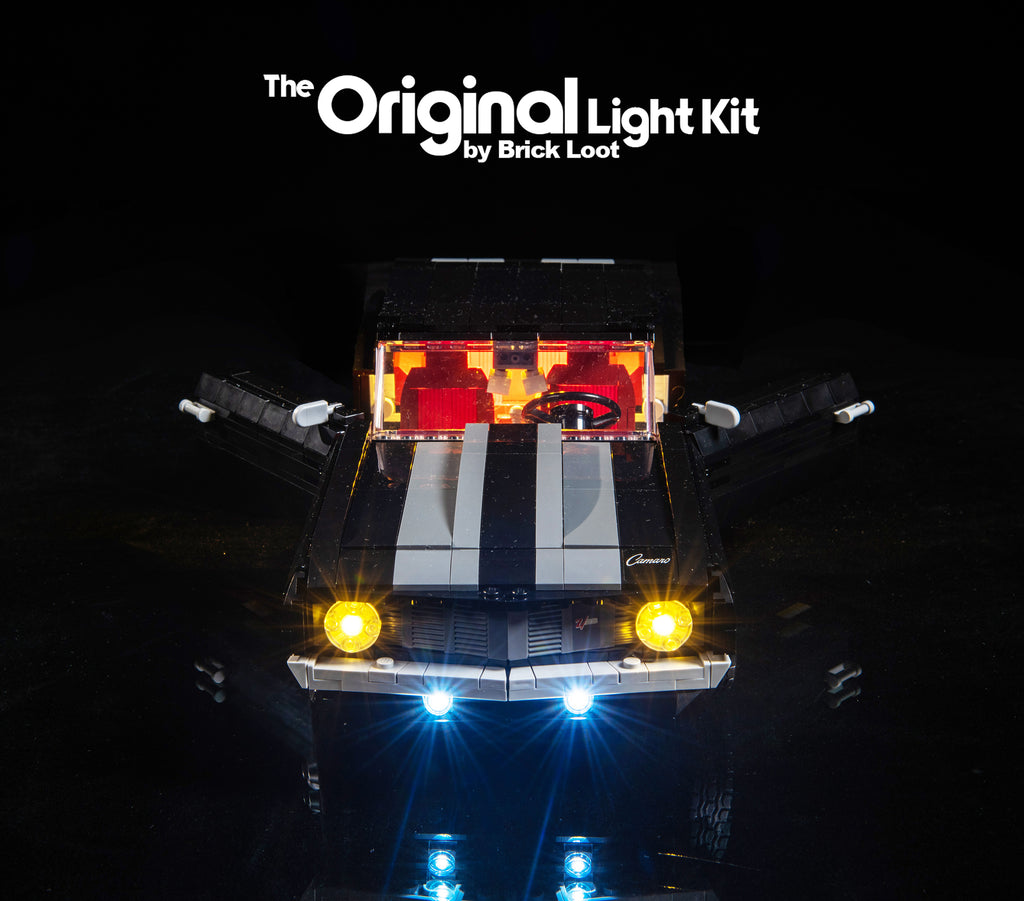LED Lighting Kit for LEGO Chevrolet Camaro Z28 set 10304