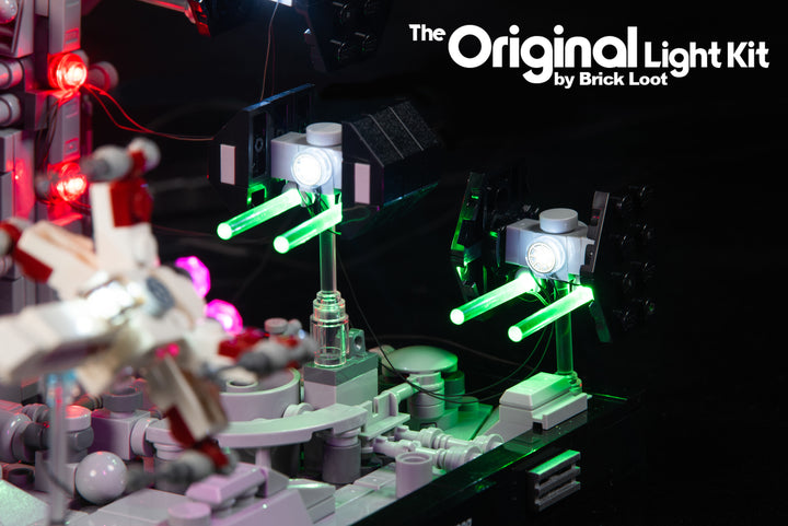 LED Lighting kit for LEGO Death Star™ Trench Run Diorama 75329