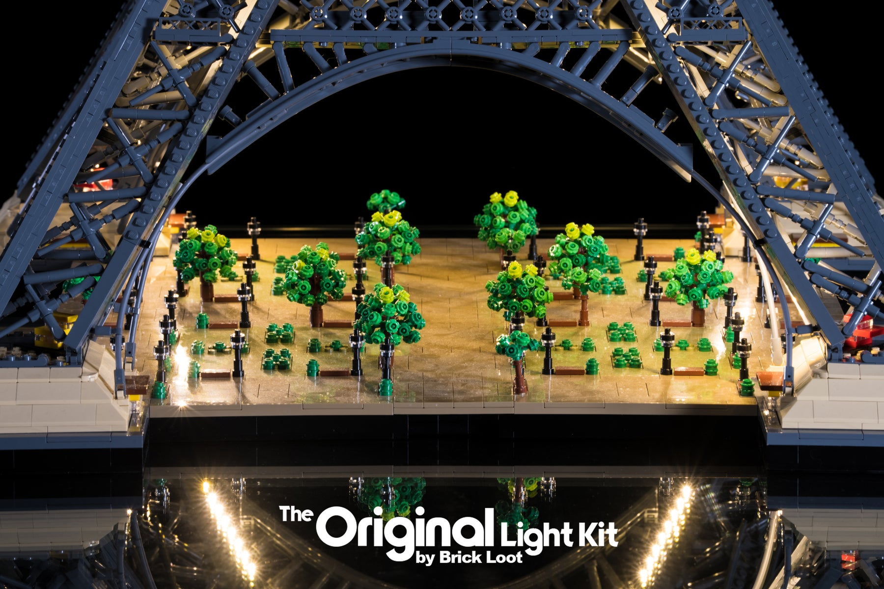 LocoLee LED Light Kit for Lego 10307 Eiffel Tower Decor Lighting Set With  Music