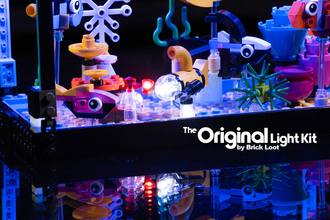 LED Lighting Kit for LEGO Fish Tank set 31122