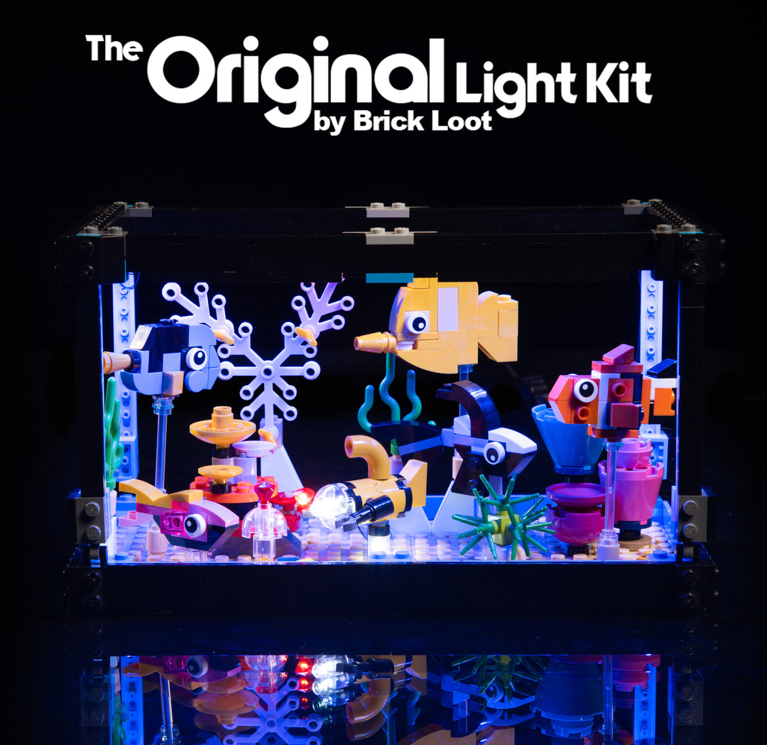 LED Lighting Kit for LEGO Fish Tank set 31122